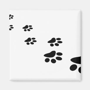 pet paw image magnet