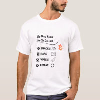 Pet Paw Print Checklist Dog Cat Owner Art