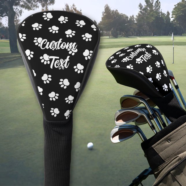 Pet Paws Pattern Golf Head Cover (Creator Uploaded)