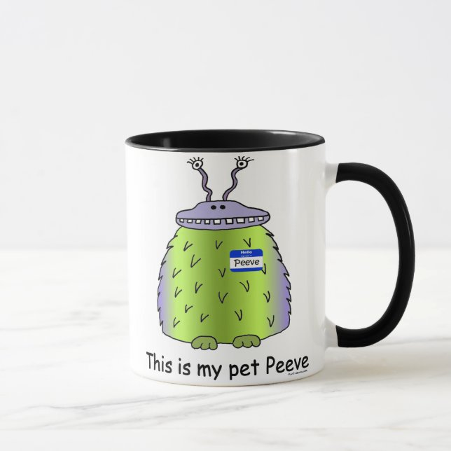 Pet Peeve mug (Right)