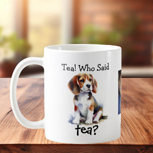 Pet Photo BEAGLE Graphic B Personalise Coffee Mug