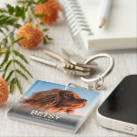 Pet Photo Forever Would Not Have Been Long Enough Key Ring<br><div class="desc">Personalised pet photo keychain with your beloved pets name and dates on one side and the other is an image of a rainbow bridge with the sweet saying "Forever would not have been long enough".</div>
