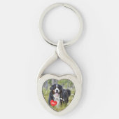 Pet Photo Gifts - Cat Memorial - Dog Memorial Key Ring (Front)