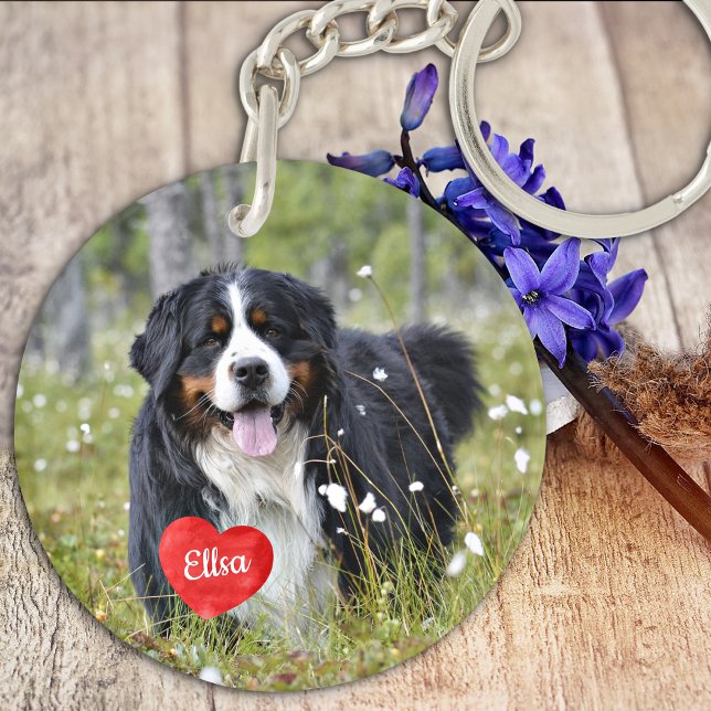 Pet Photo Gifts - Cat Memorial - Dog Memorial Key Ring (Creator Uploaded)