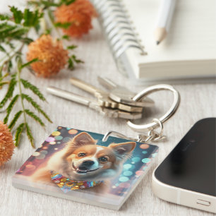 pet photo gifts, create your own, dog lover, pet m key ring