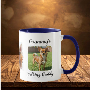 Pet PHOTO Grammy's Chihuahua Personalise Mug