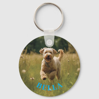 Pet Photo Keepsake Customisable Keychain