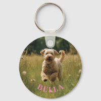 Pet Photo Keepsake Customisable Keychain