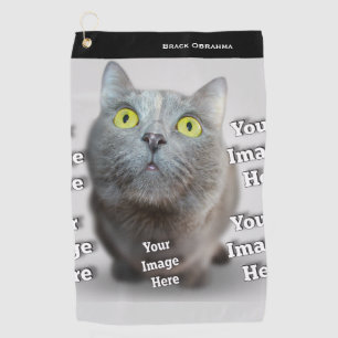  PET Photo ✨ Lovely Custom  Golf Towel