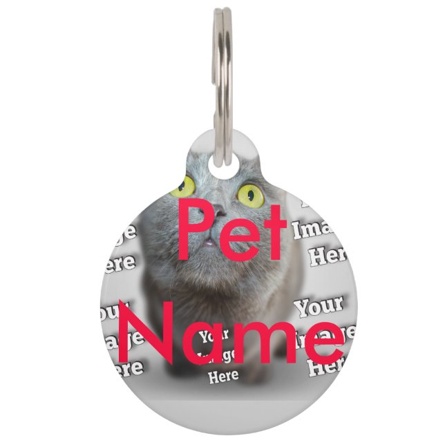  PET Photo ✨ Lovely Custom  Tag (Front)