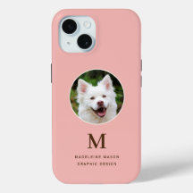 Pet Photo Peach Personalised