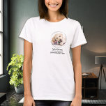 Pet Photo Personalised Social Media Insta Famous T-Shirt<br><div class="desc">When your best friend is everyone's best friend! Pet influencer personalised shirts so all your dogs fans can keep up with your insta famous pet star. Whether trips to the dog park, local pet store, or pet business shows and marketing campaigns, these professional social media shirts are perfect to show...</div>