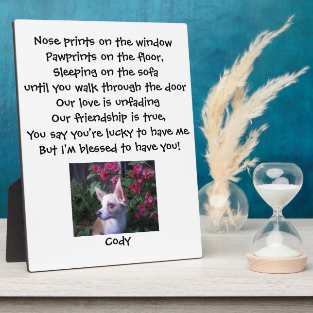 Pet Photo Plaque (Side)