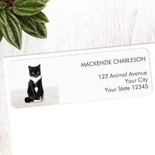 Pet Photo Return Address Label