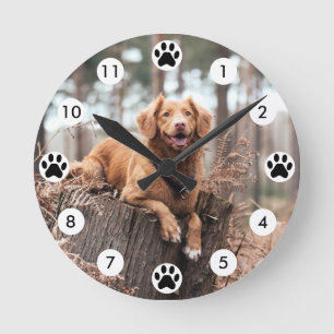 Pet Photo Wall Clock