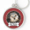 Pet Photo with Dog Bone Red Polka Dots