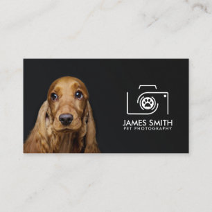 Pet Photographer - Animal Photography Business Card