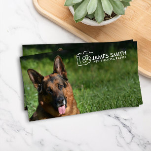 Pet Photographer - Animal Photography Business Card