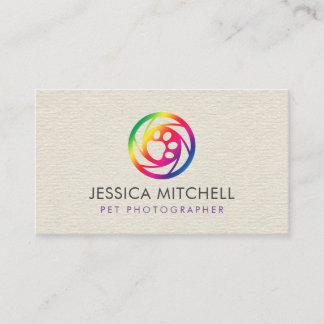 Pet Photographer - Pet Photography Business Card