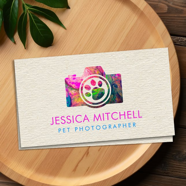 Pet Photographer - Pet Photography Business Card (Creator Uploaded)