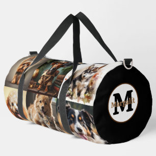 Pet Photos or Any Custom Photos Dogs Duffel Bag