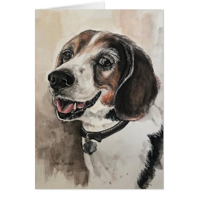 Pet Portrait - Beagle (Front)