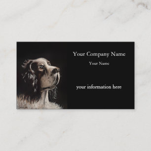 Pet Portrait Painting Business Card