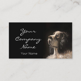 pet portrait painting card