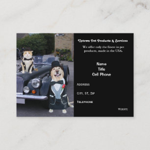 Pet Products & Services Business Card