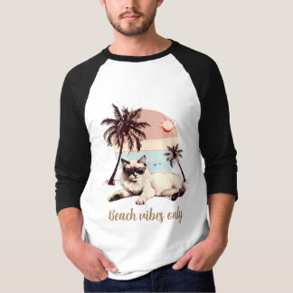 Pet relaxing on the beach T-Shirt