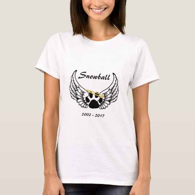 Pet Remembrance T-Shirt (Front)