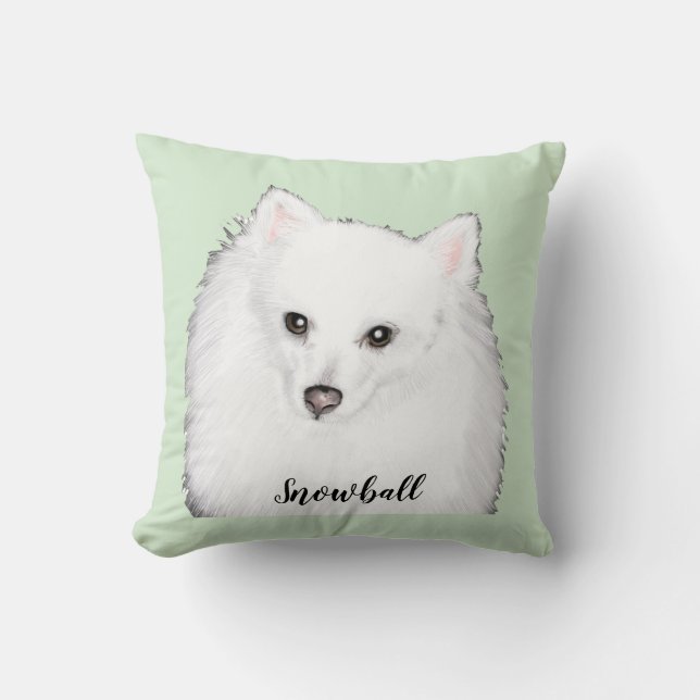 Pet Remembrance Throw Pillow (Front)