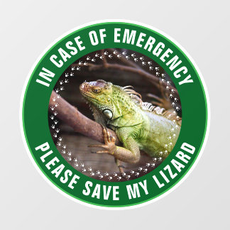 Pet Safety Alert Custom Reptile First Responder