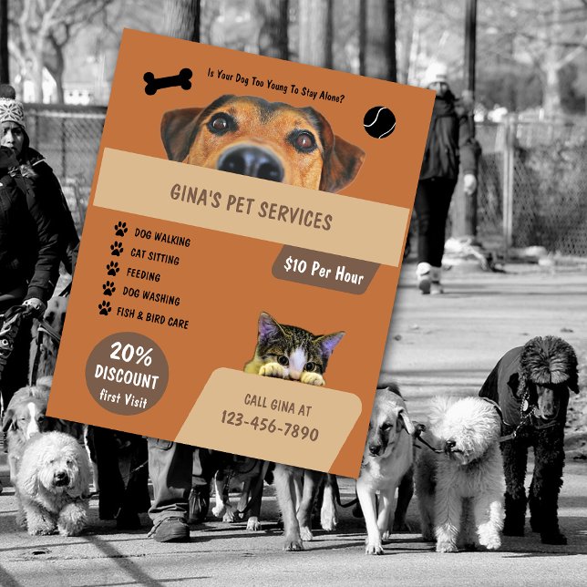 Pet Services Flyer (Creator Uploaded)