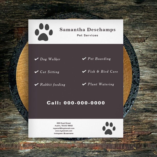 Pet Services Flyer (Pet Services Flyer)