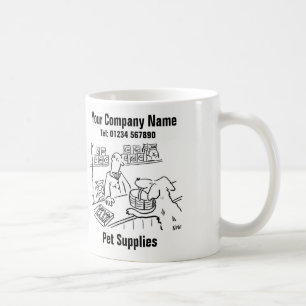 Pet Shop & Pet Supplies Cartoon Mug