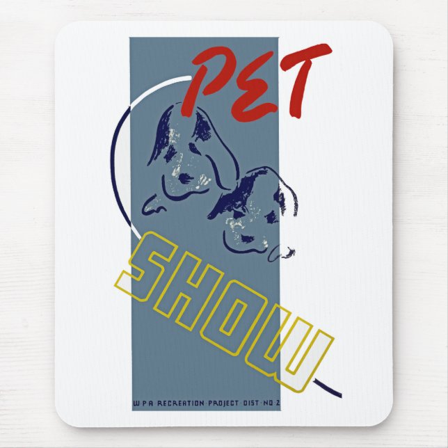Pet Show Mouse Pad (Front)