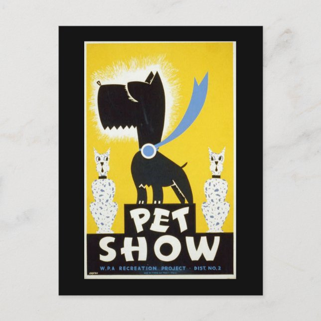 Pet Show Postcard (Front)