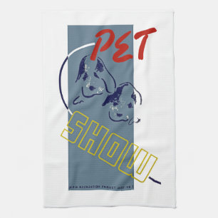Pet Show Tea Towel