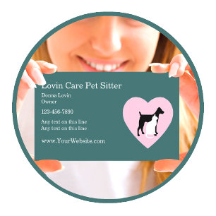 Pet Sitter Business Cards
