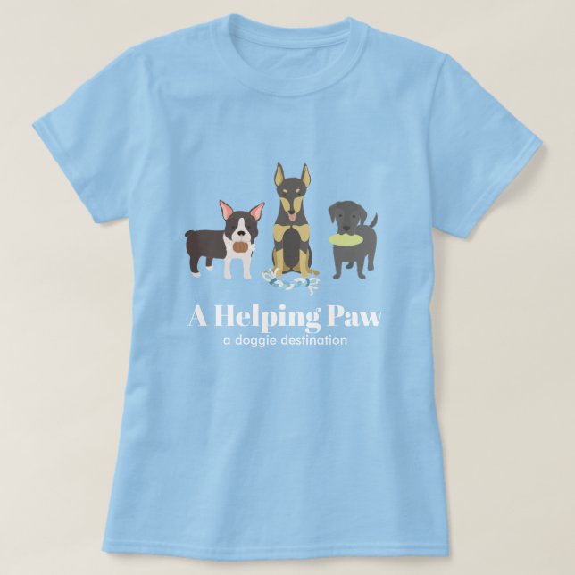 Pet Sitter Business T-Shirt (Design Front)
