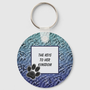 Pet Sitter Dog Walker House Key Access Thank You Key Ring