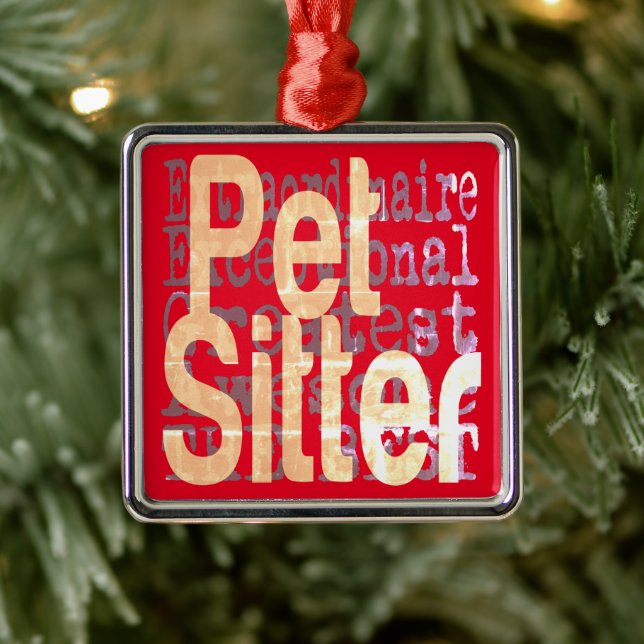 Pet Sitter Extraordinaire Metal Tree Decoration (Tree)