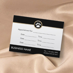 Pet Sitter Pet Salon Modern Paw Logo Appointment