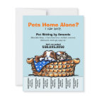 Pet Sitter Sitting Personalised Tear Sheet