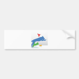 Pet Sitting Bumper Sticker