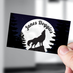 Pet Sitting Dog Walking Business Card