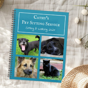 Pet Sitting Dog Walking Service Personalised Photo Planner