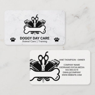Pet Store   Dog Grooming Tools Business Card