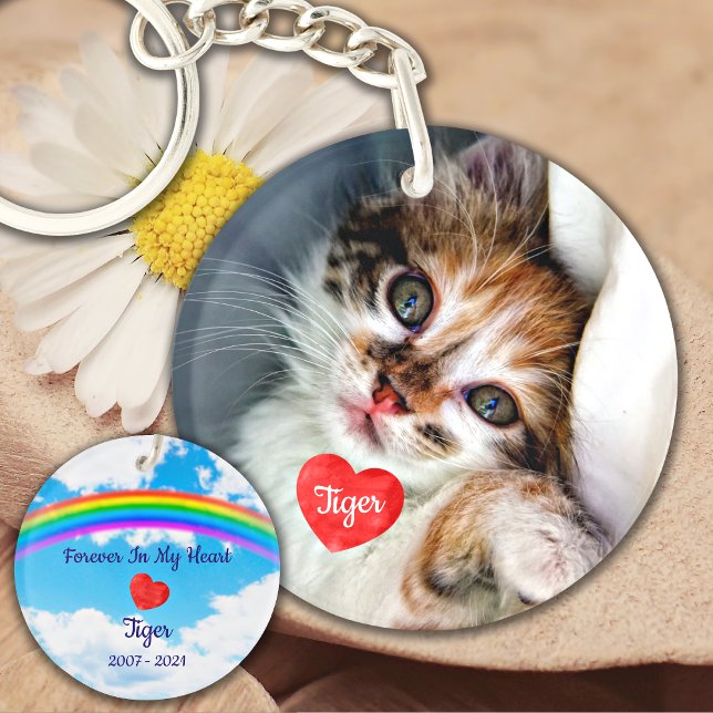 Pet Sympathy - 4MKRB Cat Lover Gift - Pet Memorial Key Ring (Creator Uploaded)